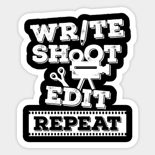 Filmmaker Film Director Producer Gift Sticker